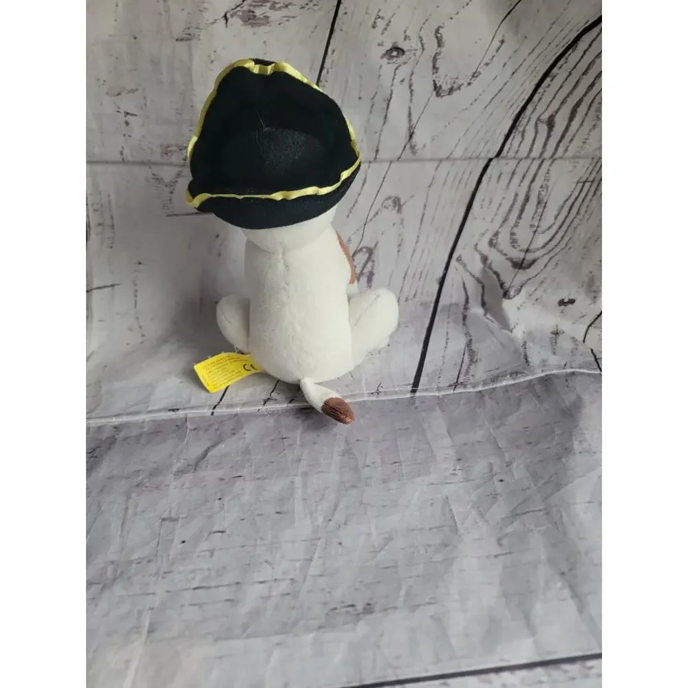 Lego land Pirate Dog Plush with Pirate Hat and Peg Leg Stuffed Animal Souvenir